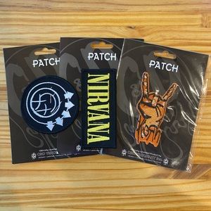 90s/Y2K Band Patches - Blink 182, Korn, Nirvana